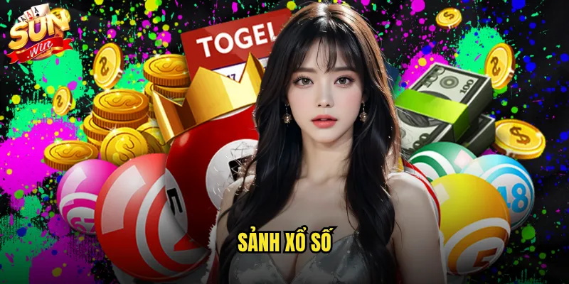 sảnh xổ số