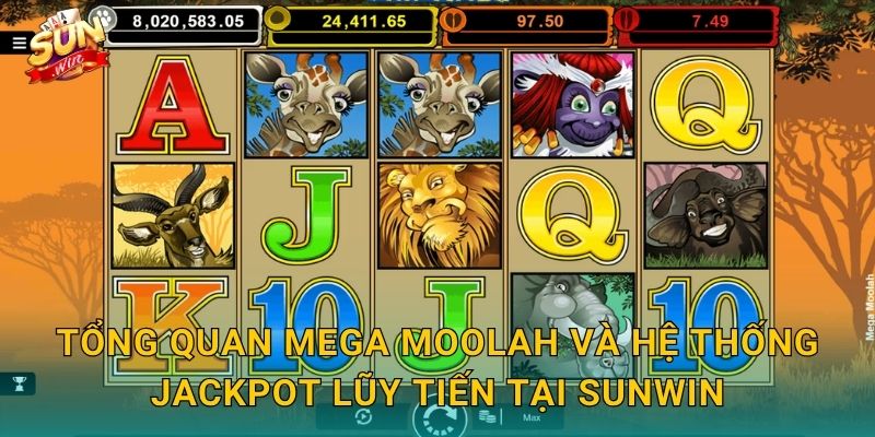 Tổng Quan Mega Moolah Và Hệ Thống Jackpot Lũy Tiến Tại Sunwin